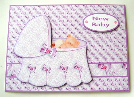 New Baby Teddy by Margaret Scott