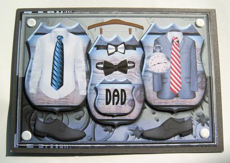 Men's Clothes Panel Birthday/dad by Margaret Scott