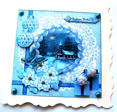 Christmas Vintage Village by Margaret Scott