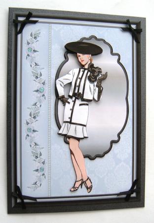 Black N White Stunner by Margaret Scott
