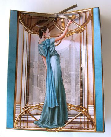 Pandore Aqua Gift Mini Bag by Margaret Scott