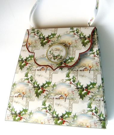 Large Gift Handbag - Holly Cottage by Margaret Scott