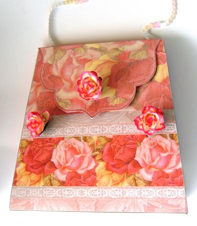 Large Gift Handbag - Roses, Roses, Roses by Margaret Scott