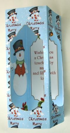 Tower Card - Smart Snowman by Margaret Scott