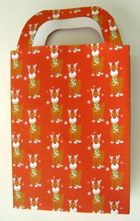 Rudolph Gift Bag by Margaret Scott