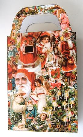 Vintage Christmas -gift Bag by Margaret Scott