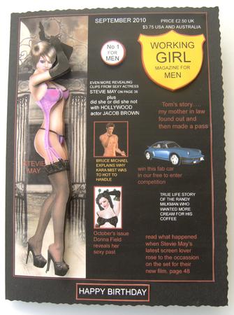 Working Girl Magazine Cover Issue 2 by Margaret Scott