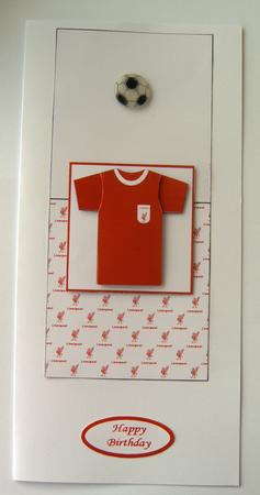 Retro Liverpool Top Over the Edge by Margaret Scott