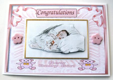 A Lovely Vintage Baby Girl by Margaret Scott