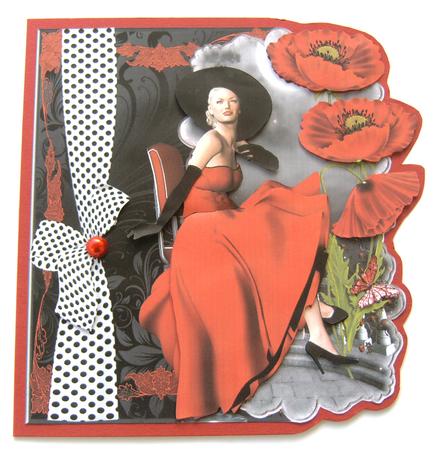 Shaped Over the Edge Full of Grace Topper by Margaret Scott