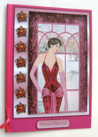 Art Deco Winter Window by Margaret Scott