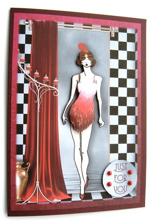 1920's Showgirl by Margaret Scott