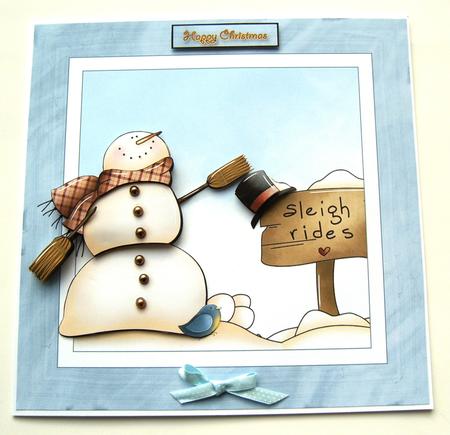 Snowman by Margaret Scott