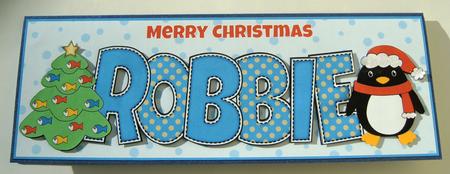 Eddie the Penguin Robbie Large Dl by Margaret Scott