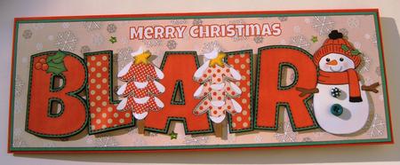 Cute Snowman Blair Large Dl by Margaret Scott