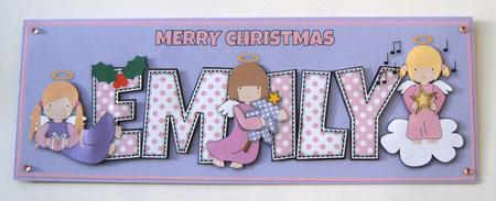 Christmas Angels Emily Large Dl by Margaret Scott
