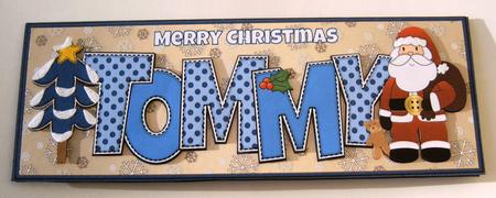 Santa Tommy Large Dl by Margaret Scott