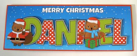 Christmas Owls Daniel Large Dl by Margaret Scott