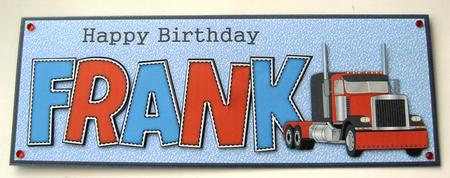 Truck Frank Large Dl by Margaret Scott