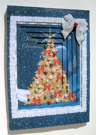 Oh Christmas Tree - Inverted Tunnel Card Kit by Margaret Scott