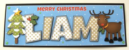 Rudolf the Red Nose Reindeer Liam Large Dl by Margaret Scott
