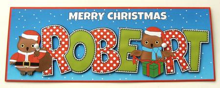 Christmas Owls Robert Large Dl by Margaret Scott
