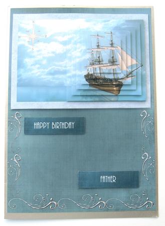 Old Ship at Sea Kit by Margaret Scott