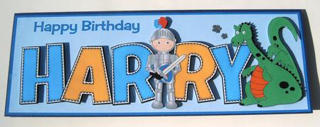 Little Knight Harry Large Dl by Margaret Scott