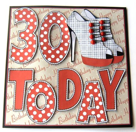 'any Age' with Plaid & Red Shoes Card Kit by Margaret Scott
