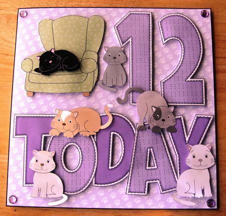 'any Age' with Cute Cats 2 Mini Kit by Margaret Scott