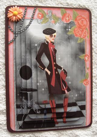 Fashionista! in Black and Red Pyramid Mini Kit by Margaret Scott