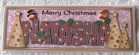 Buttons Christmas Trees Natasha Large Dl by Margaret Scott