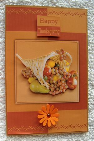Thanksgiving Fruitbasket by Margaret Scott