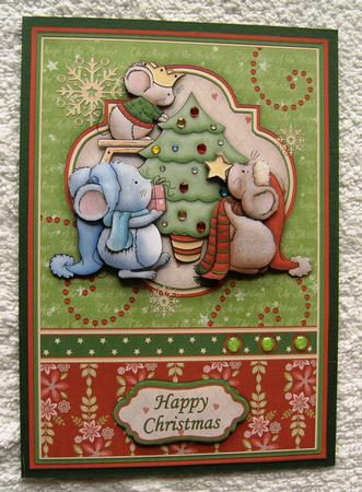 Reach for the Star Christmas Topper & Decoupage by Margaret Scott