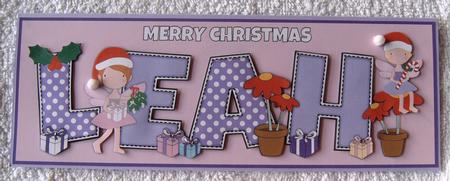 Christmas Fairies Leah Large Dl by Margaret Scott