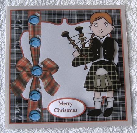 Xmas in Scotland by Margaret Scott