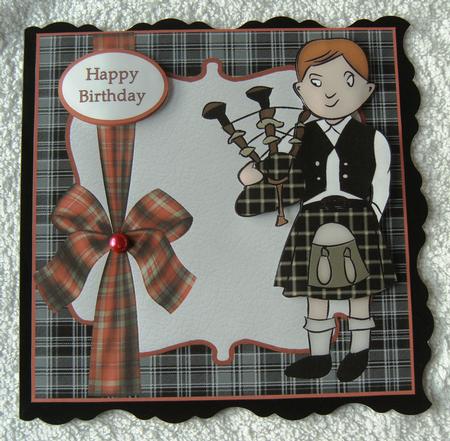 Scottish Birthday by Margaret Scott