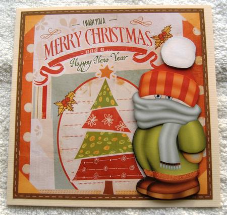 Cute Christmas Kid by Margaret Scott