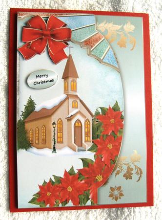 Scalloped Scenic Card by Margaret Scott