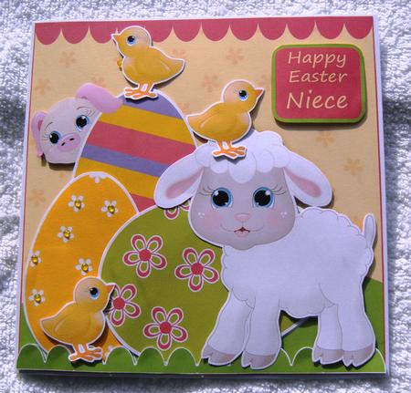Easter Lamb Mini Card Kit by Margaret Scott
