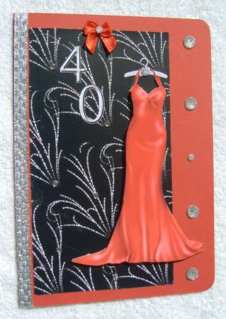 40th Birthday with Bling by Margaret Scott