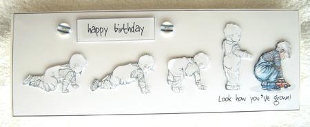 Look How You've Grown! Dl Quick Card by Margaret Scott