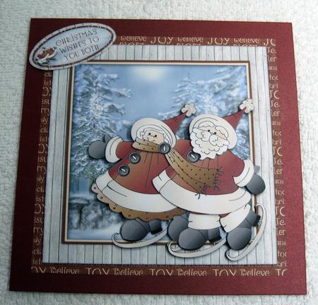 Mr & Mrs Claus by Margaret Scott