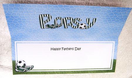 Large Dl Fathers Day Popsy Insert by Margaret Scott
