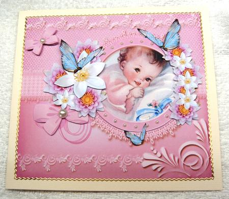Sweetest Baby Decoupage Mini Kit by Margaret Scott