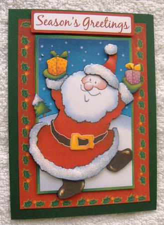 Happy Santa Easy Step-by-step by Margaret Scott