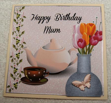 Happy Birthday Mum by Margaret Scott