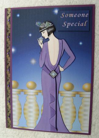 Art Deco Girl 2 by Margaret Scott