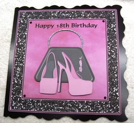 Pink Shoes - 18th Birthday by Margaret Scott