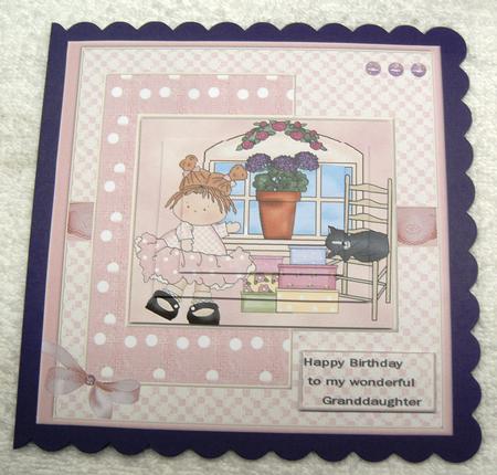 Daughter Granddaughter Birthday by Margaret Scott